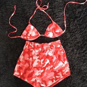 TWO PIECE CAMO SET